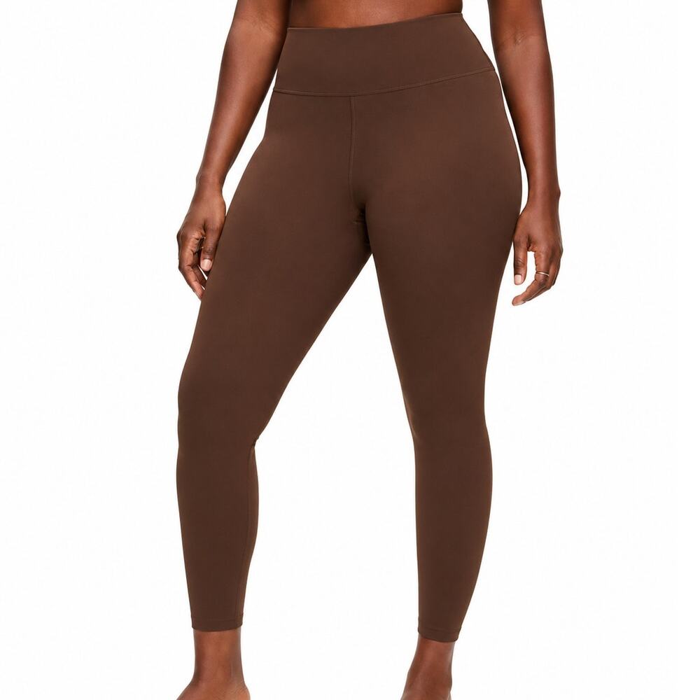 NWT Old Navy StudioSmooth Extra High Rise Leggings Brown 3X Go-Dry Yoga Soft